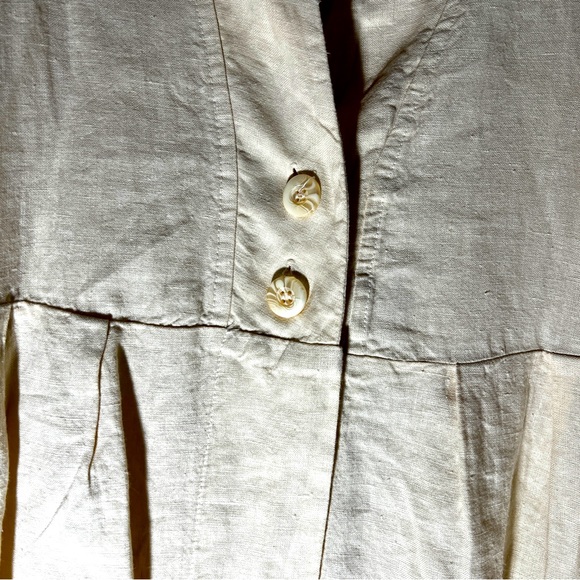 Completo Lino by Arthurio flax linen tunic with pockets - Picture 2 of 5